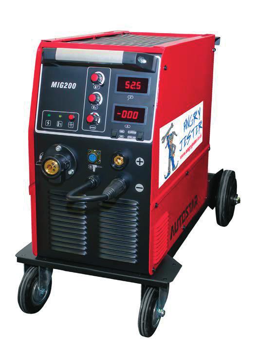 distance from machine Precise inverter control gives superb arc characteristics and is easy to set up and use Order Code: