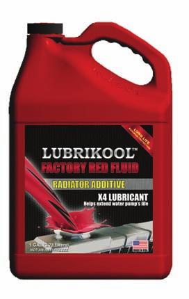 RADIATOR ADDITIVES LUBRIKOOL Red Radiator Additive LUBRIKOOL Radiator Additive Ready to Use Do Not ADD Water Use as is in moderate to hot climates and/ or mixed with Anti