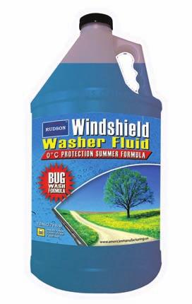 Washer Fluid Formulated with advanced  Instantly removes bugs & road grime