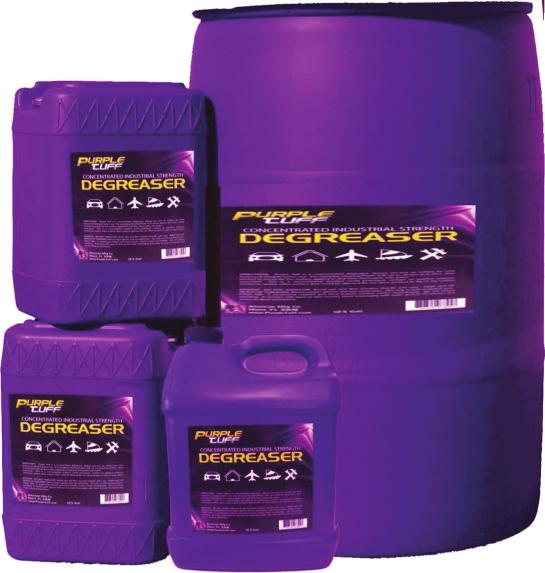 grease problems. Product Packaging Specifications: Purple Tuff 1 Gal Part # PTD 61 6/1 Gal 52 lbs. 45 cs 2,390 lbs.