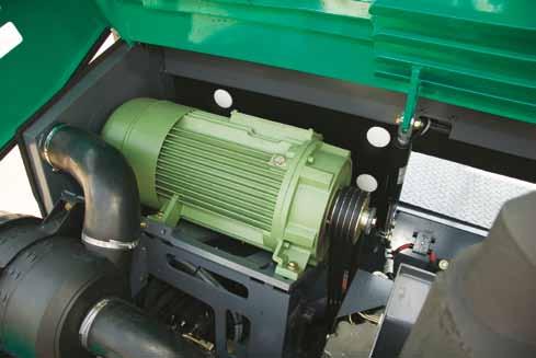 Drive Economical Drive System The powerful PERKINS engine installed in the SUPER 1603-2 is highly efficient.