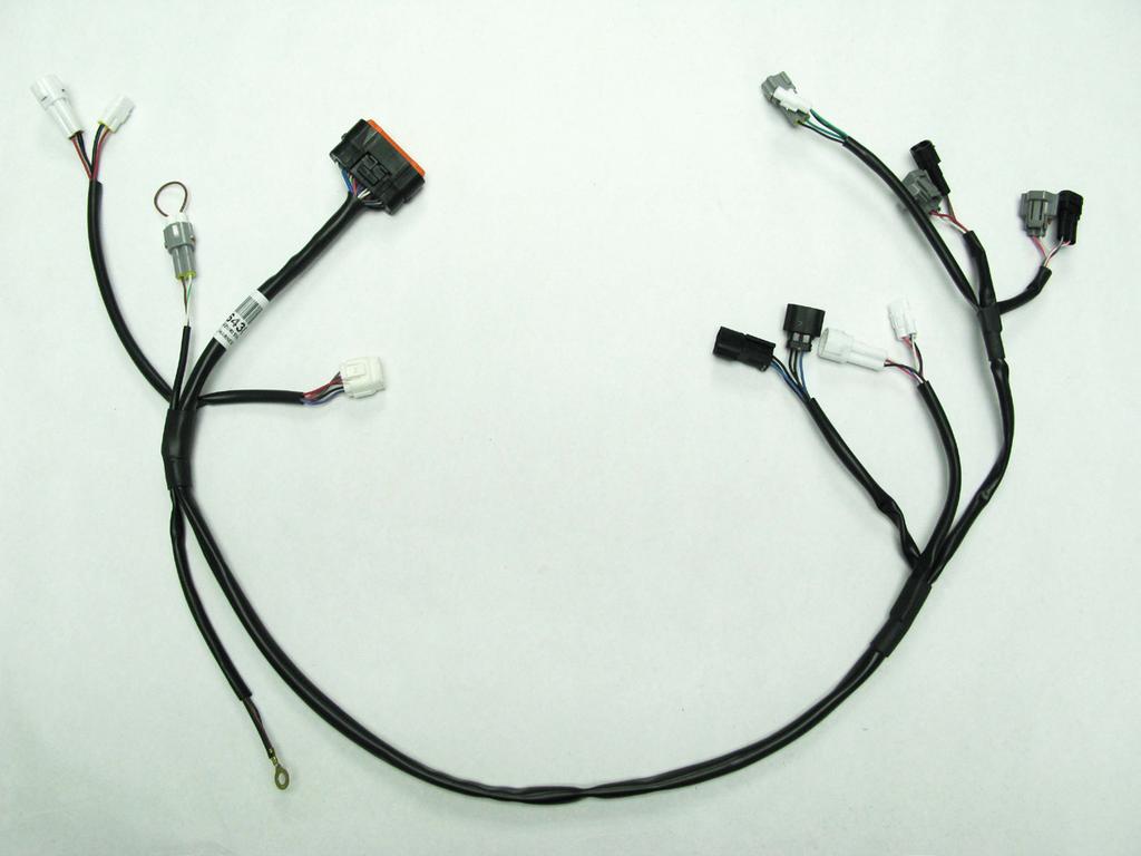 Download Bazzaz software from bazzaz.net/index.php/software-overview FUEL HARNESS 1. Main 2. +12v SW Power 3. Map Select 4.