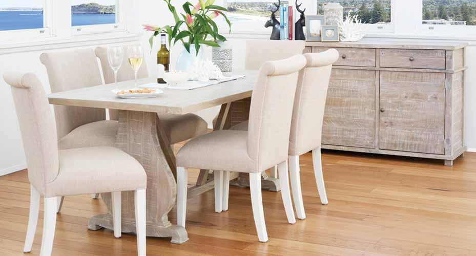 SAVE 534 8 SEATER also available 1685 SAVE 534 SET HAMPTONS 1800x900 dining table + 6 x BAXTER beige chairs 1685 SAVE 534 HAMPTONS buffet 799 SAVE 199.
