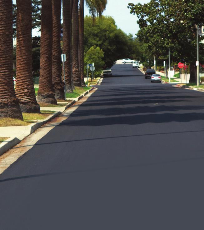 EXECUTIVE SUMMARY During this period, the maintenance program has extended the life of streets that are in good condition by applying approximately 1,100 to 1,545 lane miles of slurry seal per fiscal