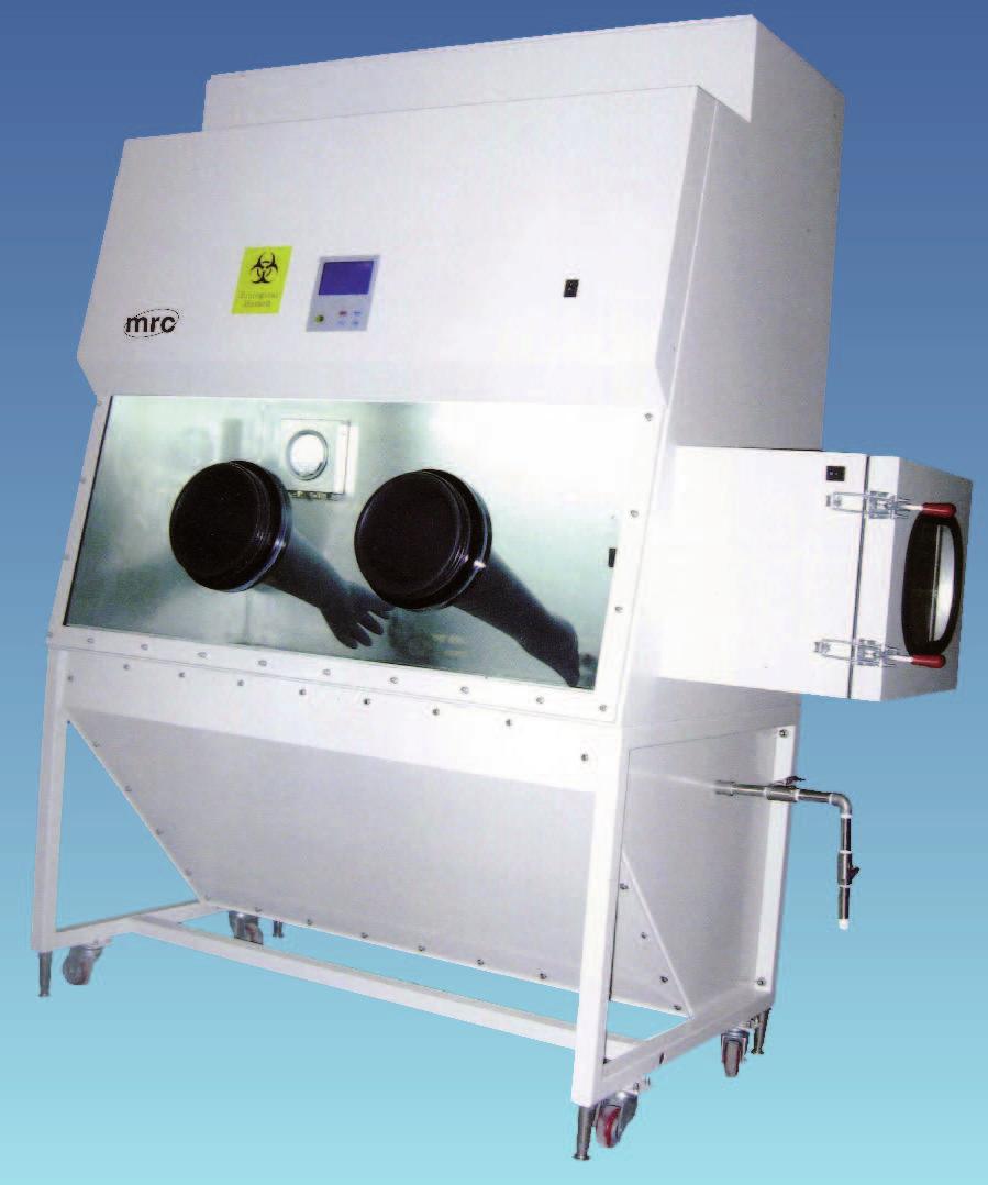 F FUME HOOD Biological Safety Cabinet BSC15IIIX/ZX/KX, Class III Complete sealed Front window is sealed, and with pairs of gloves connecting to the operation area, product is transferred by the