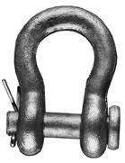 Rigging Accessories Shackles Drop forged anchor shackles meet the performance requirement of Federal Specification RR-C-271D type IVA. Shackles have a hot galvanized finish.