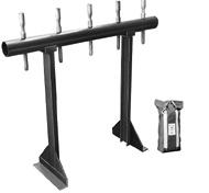 Rigging Accessories Pin Rail & Accessories Pin rails are designed to allow the user to insert belaying pins to tie-off rope rigging. The pin rail is made of 3 1 /2" (88.