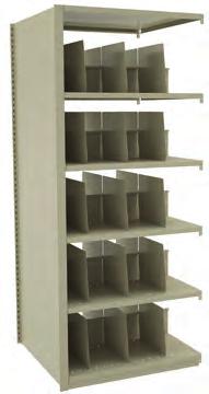 L&T COMPONENTS & ACCESSORIES Thin Profile Slotted Shelves Items with this symbol are available to ship in 2 days. Limited quantities and select colors (listed at right).