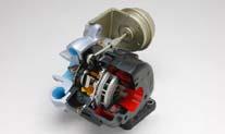 sectors through its wide range of products, from turbochargers