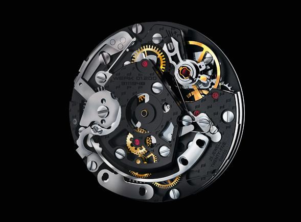 The chronograph caliber with flyback function is the result of three years of development and state-of-the art manufacturing technologies.
