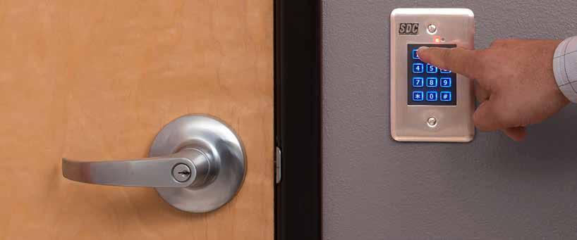 Locking Devices 1 Security Door Controls Electrified Lockset Building and fire life safety code compliant for fire rated office doors, corridor doors, lobby doors, exit doors and stairwell doors.