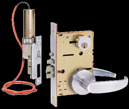 DATA HiTower Pro 7500 Series Frame Actuator Controlled Lockset SDC PIONEERED AND PATENTED SINCE 1973 Electrified Locking Locksets Devices HiTower lock technology has established the standard for