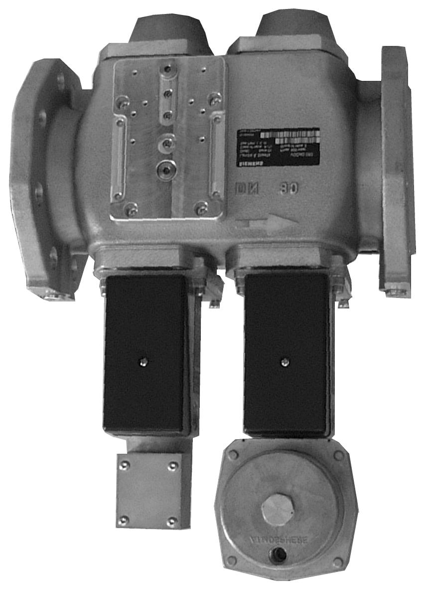 VGD40... The VGD40... double gas valves are double seat disk valves of the normally closed type. The stems are guided on both sides. The patented double seats are closed by 2 springs.