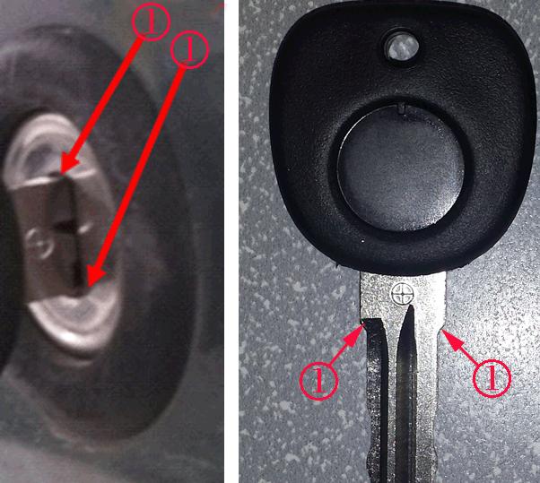 With key in off position, verify that key can be inserted and removed with normal operating effort.
