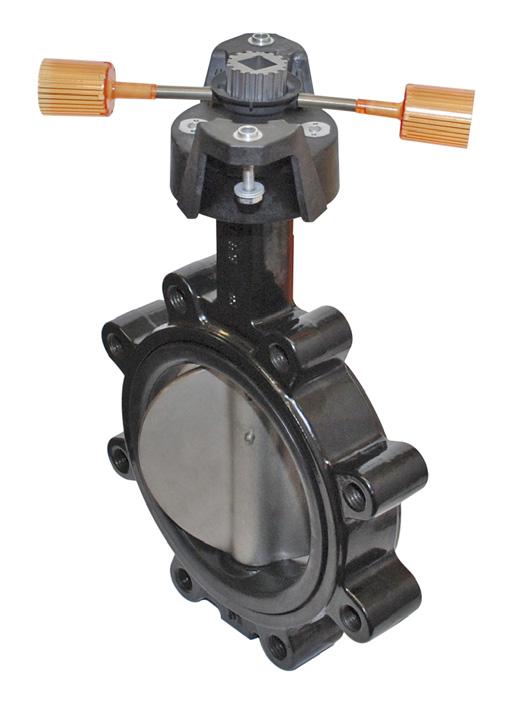 F6300, 12, 2-Way Butterfly Valve Resilient Seat, 304 Stainless Steel Disc Application Valve is designed f use in ASI flanged piping systems to meet the needs of bi-directional high flow HVAC hydronic