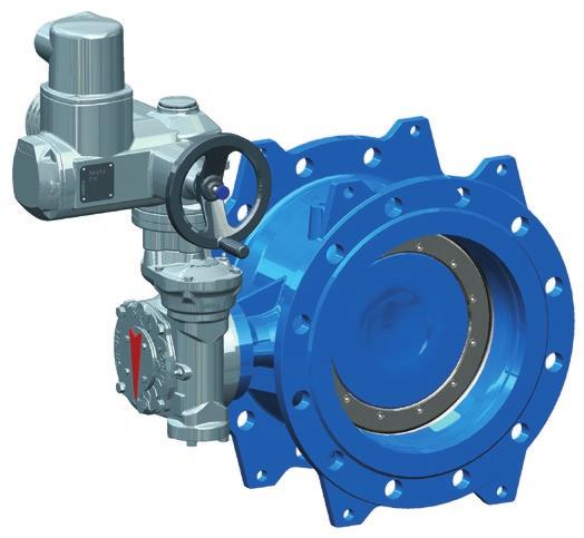 INTRODUCTION Double eccentric double flanged butterfly valve is a shut-off bidirectional valve designed for installation in pipelines that could be also used as a control valve only within certain