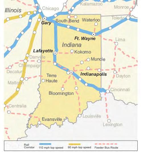 Background Indiana entered into an agreement October, 2013 with the National Railroad Passenger Corporation (Amtrak) to