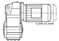 Parallel Shaft Geared Motors Mounting Options Helical Bevel Geared Motors Mounting Options Representation