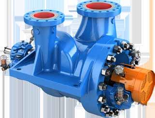 3640 i-frame High Temperature and Pressure Process Pumps that Meet or Exceed API 610 11 th Edition / ISO 13709 2 nd Edition Safety, reliability and versatility are the key words for our 2 stage,