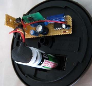 The transmitter battery compartment is weather sealed and the wiring to make this connection should, assuming an exterior application also maintains this sealed philosophy.