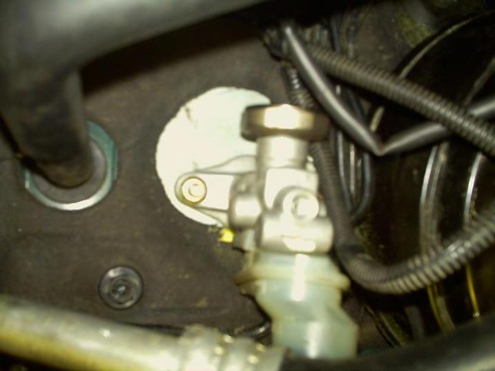23. Remove SVX brake pedal assembly 24. Remove SVX gas pedal assembly (best off disconnecting cable from throttle body and pulling it through the firewall) 25. Remove brake master cylinder 26.