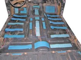 Jeep Wrangler Wagoneer & Gladiator Automotive Thermal Acoustic Insulation Pre Cut Kits Ready to Install Roof to Road Solutions to Control Automotive Noise, Vibration and Heat Introducing a
