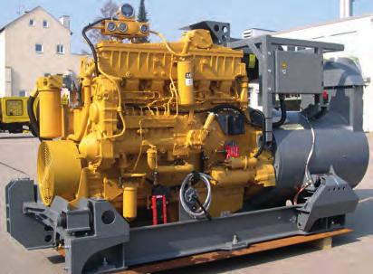 a drive unit for a diesel-electric drive in a production and