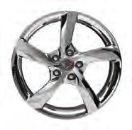 Use only GM-approved wheel and tire combinations. See chevrolet.com/accessories for important wheel and tire information.