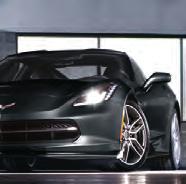 CORVETTE STINGRAY Ground Effects Accentuate the sleek, expressive exterior of your Corvette Stingray with these eye-catching Ground Effects. Includes front splitter and side rocker panels.