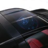 CORVETTE STINGRAY Removable Roof Panel Advanced materials and the option of open-air motoring enjoyment blend together in this Removable Roof Panel in Carbon Fiber that is fully