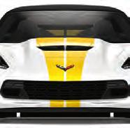 Stripe Package CORVETTE STINGRAY Add your own personal flair to your vehicle with a stripe package. Available in a variety of colors.