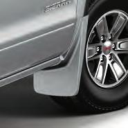 Splash Guards - Molded Custom-designed Molded Splash Guards fit directly behind the wheels to help protect against tire splash and mud.