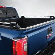 Bed Side Rails Create a custom look for your vehicle with these versatile Bed Side Rails that include the GMC logo on rear of rail.