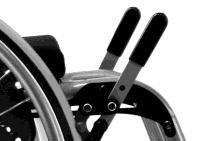 8 mm (2") Pro Activ and Alber recommend that antitipping supports are installed in pairs for wheelchair equipment with