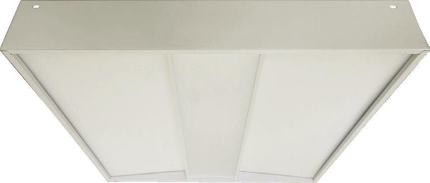RECESSED TROFFER EDGELINE Architectural-grade recessed troffer for T-bar ceilings.