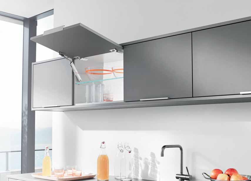 Versatility AVENTOS HK-XS allows you the design freedom for all