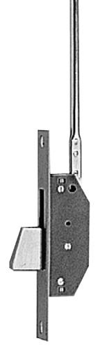 Electa stainless steel front plate mm 24 Unit price e 4 174 20-24 264 290 1 Mortice lock for, DOUBLE TOP/BOTTOM LOCKING, operating with European profile cylinder. Rods clutch connection.
