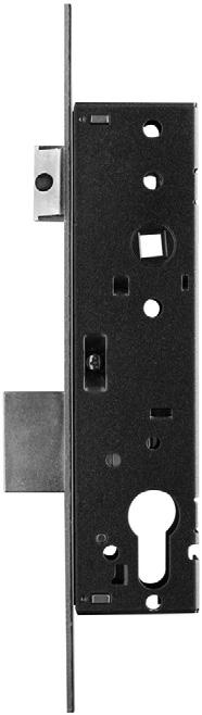 741A Locks for - centre distance 92 Unit price e NEW Mortise lock for door jams with sealed casing for use with Euro profile cylinder. Stainless steel faceplate, 28x22x mm.