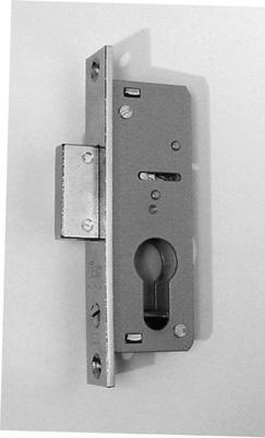 722 Locks for Locks for glass doors Unit price e 7 9. 52.8 4.6 15 100 110 124 15 15 E+1 Mortice lock for GLASS DOORS, oeprating with European profile cylinder.