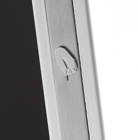A microswitch detects and signals the deadbolt status.
