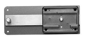 Ferroglietto Prezzo unitario e Key blank 020259 Rim lock for iron frames with knob to unlock the internal deadbolt and external fixed cylinder Ø mm 26x50, KEYS. 6-THROW DEADBOLT.