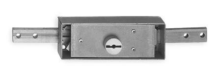 Two throws, central lock operated by handle. KA double-bit keys Ref. 4.00.5 102.00.00 2-2 26,68 102.