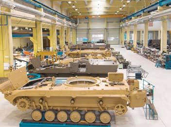 We have repaired 4,600 main battle tanks (T-34, T-55, T-72), over 3,600 infantry fighting vehicles (BMP-1, BMP-2) and several other types of wheeled or tracked vehicles.