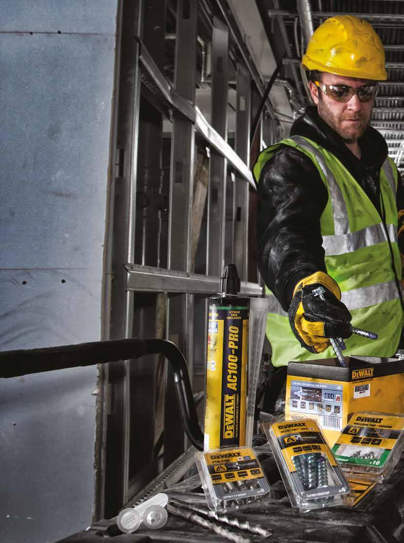 WHY DeWALT? END USER RESEARCH On average, we speak to 20,000 users every year as part of the product development process.