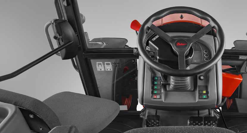 CAB Convenience, comfort and user-friendly, ergonomic design these are the main features of Forterra cabs.