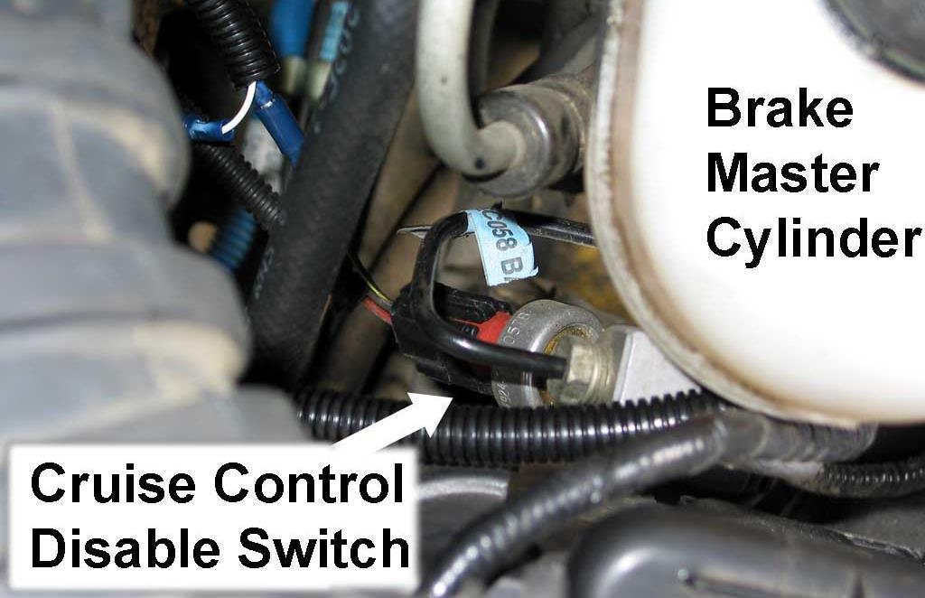 CRUISE CONTROL DISCONNECT WIRING (IF EQUIPPED) NOTE: If the vehicle does not have Cruise Control, remove the Green and Blue wire from the install and discard. Skip to the Control Wiring section.