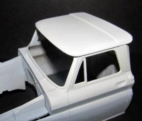 Cover the remainder of the roof with a Low-tack masking tape. Sand the cab area again to smooth it out. PIC 24 PIC 25 For this paint job I will be using Gravity Colors Hobby Paint.