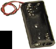 Battery holders are often used to connect batteries in series and