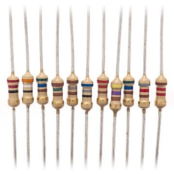 Resistor: Electronic component that slows the flow of electricity.