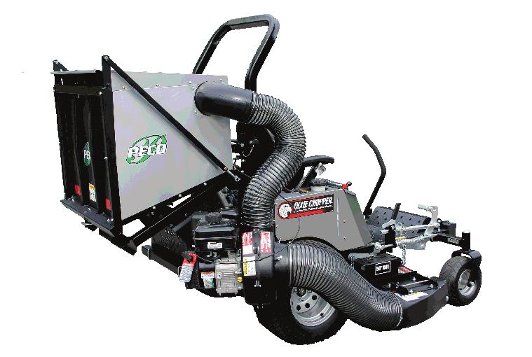 PECO ENGINE DRIVEN GRASS COLLECTION